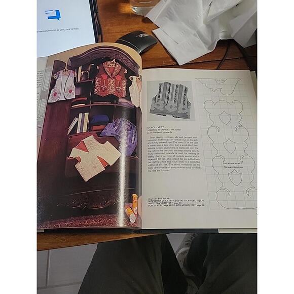 Quilted Clothing a Hardcover by Jean R. Laury - Picture 4 of 4